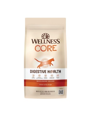 Wellness Cat Core Digestive Health Chicken Rice Receipe 5Lb
