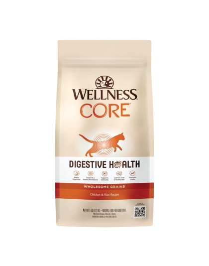 Wellness Cat Core Digestive Health Chicken Rice Receipe 5Lb