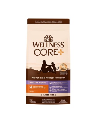Wellness Core + Cat Healthy Weight Chicken Adult Grain-free 4.75Lb