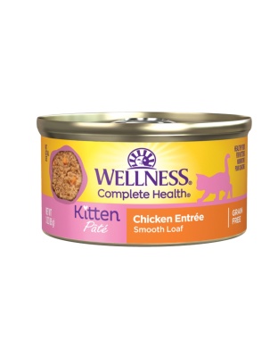 Wellness Kitten Complete Health Grain-free Chicken Pate 3oz. (Case of 24)