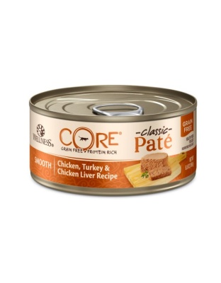 Wellness Cat Core Chicken Turkey Chicken Liver Pate 5.5oz. (Case of 24)