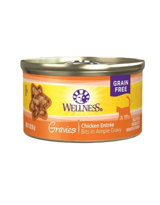 Wellness Cat Complete Health Gravies Chicken EntrÃ©e 3oz. (Case of 12)