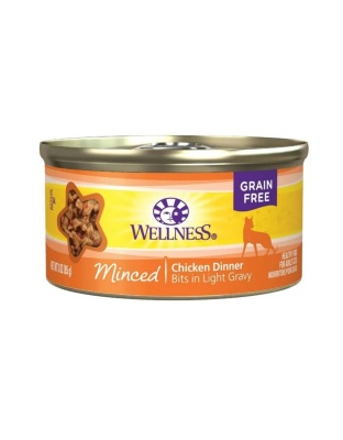 Wellness Cat Complete Health Minced Chicken Dinner 3oz. (Case of 24)