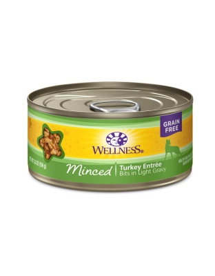 Wellness Cat Complete Health Minced Turkey EntrÃ©e 5.5oz. (Case of 24)