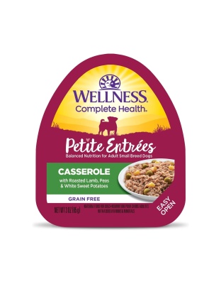 Wellness Complete Health Petite EntrÃ©es Casserole Roasted Lamb Pea White Sweet Potato 3oz. (Case of 12)
