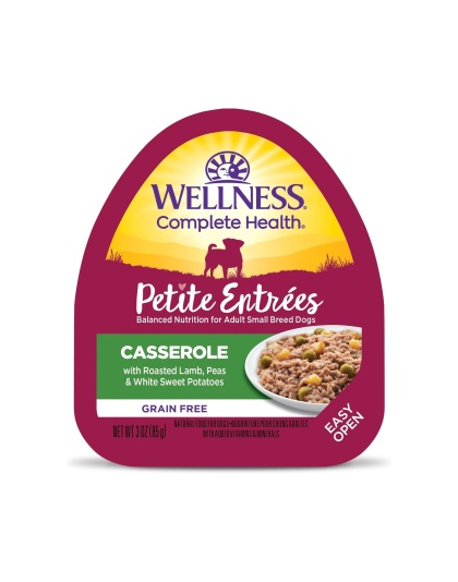 Wellness Complete Health Petite EntrÃ©es Casserole Roasted Lamb Pea White Sweet Potato 3oz. (Case of 12)