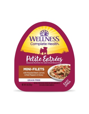 Wellness Complete Health Petite EntrÃ©es Mini Fillet Roast Beef Carrot Red Pepper 3oz. (Case of 12)