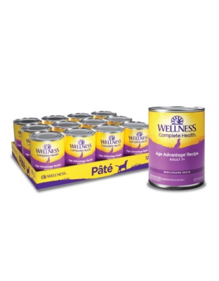 Wellness Dog Complete Health Age Advantage (Senior) Pate 12.5oz. (Case of 12)