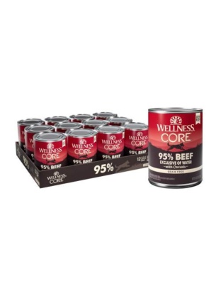 Wellness Dog Core 95% Beef Carrot 12.5oz. (Case of 12)