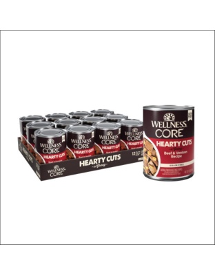 Wellness Dog Core Cuts Beef Venison 12.5oz. (Case of 12)