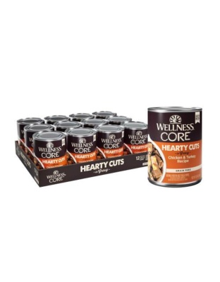 Wellness Dog Core Cuts Chicken Turkey 12.5oz. (Case of 12)