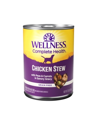Wellness Dog Complete Health Stew Chicken Peas Carrots 12.5oz. (Case of 12)
