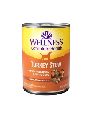 Wellness Dog Complete Health Stew Turkey Barley Carrot 12.5oz. (Case of 12)