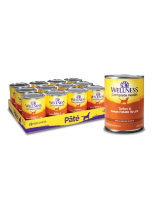 Wellness Dog Complete Health Turkey Sweet Potato Recipe 12.5oz. (Case of 12)