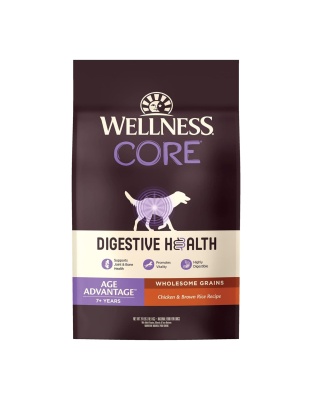 Wellness Core Digestive Health 24Lb Age Advantage Chicken Brown Rice