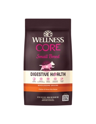 Wellness Dog Core Digestive Health Small Breed Chicken 4Lb
