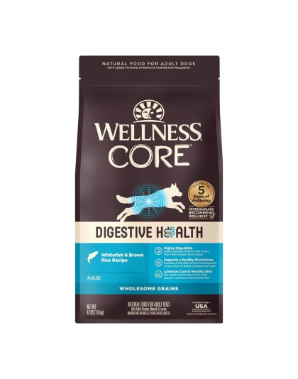 Wellness Dog Core Digestive Health Whitefish Recipe 4Lb