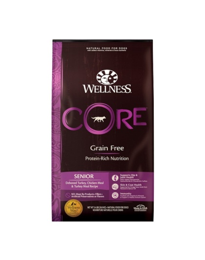 Wellness Dog Core Senior 24Lb Grain Free