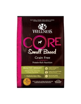 Wellness Dog Core Small Breed Healthy Weight 12Lb Grain Free