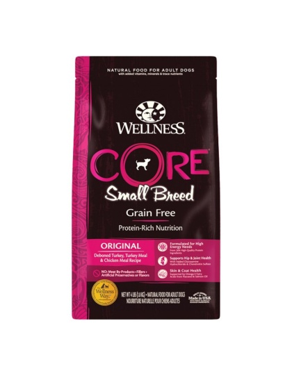 Wellness Dog Core Small Breed 4Lb Grain Free