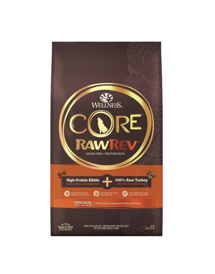 Wellness Dog Core Rawrev Original 20Lb Turkey Chicken Meal