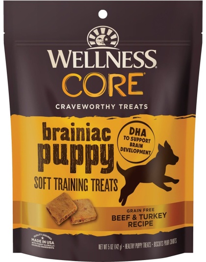Wellness Core Brainiac Puppy Dog 5oz. Beef Turkey Soft