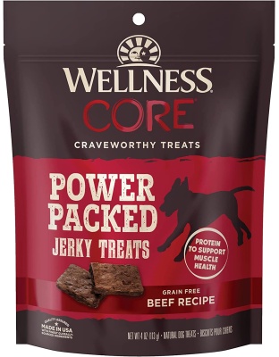 Wellness Core Power Packed Dog 4oz. Beef Jerky
