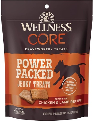 Wellness Core Power Packed Dog 4oz. Chicken Jerky