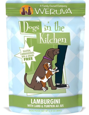 Dogs In The Kitchen Dog Lamburgini With Lamb & Pumpkin Au Jus 2.8oz. Pouch (Case of 12)