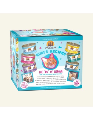Weruva Cat Rudis Recipe 3oz. Variety Pack (Case of 12)