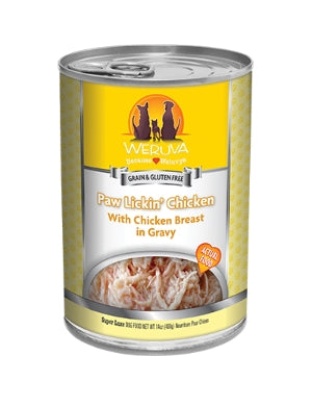 Weruva Dog Paw Lickin Chicken With Chicken Breast In Gravy 14oz. (Case of 12)