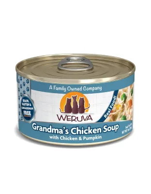 Weruva Cat Grandmas Chicken Soup with Chicken and Pumpkin 5.5oz. (Case of 24)