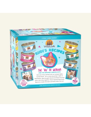 Weruva Cat Rudis Recipes Variety Pack 3oz. (Case of 12)