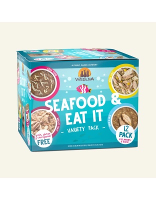 Weruva Cat Seafood and Eat It! Variety Pack 3oz. (Case of 12)