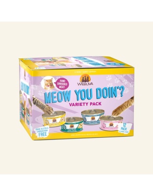 Weruva Cat Meow You Doin Variety Pack 5.5oz. (Case of 12)