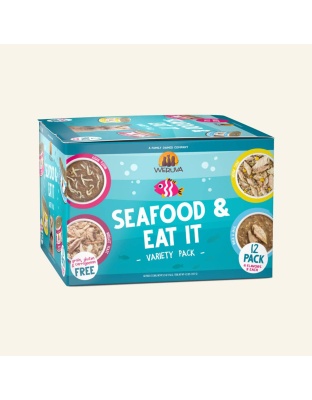 Weruva Cat Seafood and Eat It! Variety Pack 5.5oz. (Case of 12)