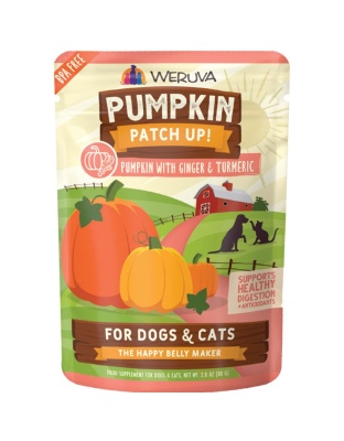 Weruva Dog Cat Pumpkin Ginger 2.8oz. Pouch (Case of 12)