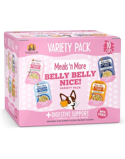 Weruva Dog Meals N More Belly Belly Nice Variety 3.5oz.  (Case of 10)