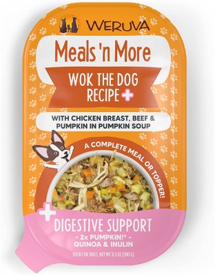 Weruva Dog Meals N More Wok The Dog Cup 3oz. (Case of 12)