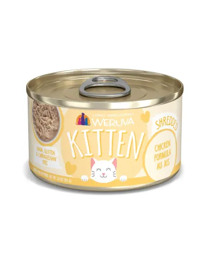 Weruva Cat Kitten Chicken Au Jus 3oz. (Case of 12)