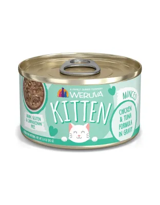 Weruva Cat Kitten Chicken Tuna Gravy 3oz. (Case of 12)