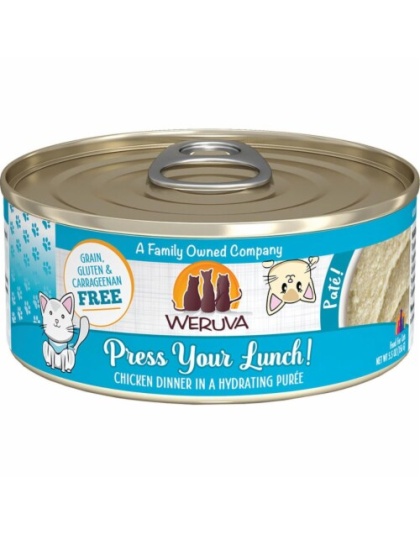 Weruva Cat Pate Press Dinner 5.5oz. (Case of 8)