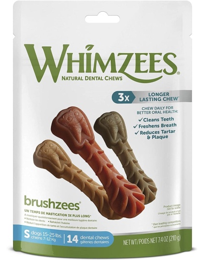 Whimzees Dog Brushzee Daily Pack Small