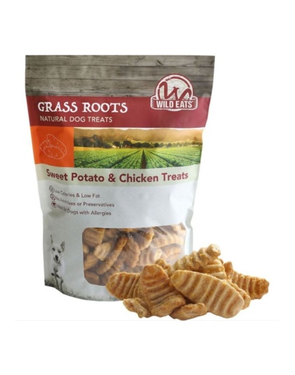 Wild Eats Sweet Potato & Chicken Dog Treats Sweet Potato 12oz.