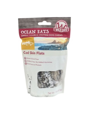 Wild Eats Cod Skin Flats Dog Chews Cod 1.5oz. - 6 Pk
