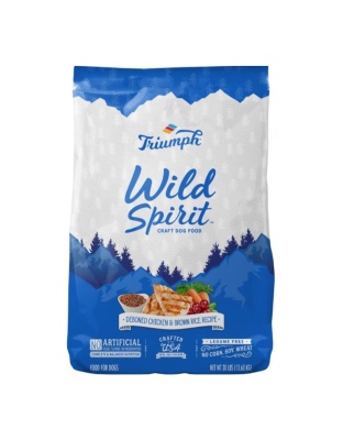 Wild Spirit Dog Food Chicken/Brown Rice 30 Lb