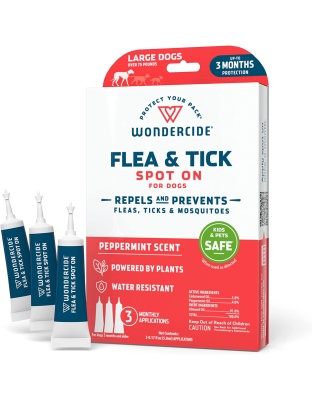 Wondercide Flea And Tick Spot On For Dogs-Large-Peppermint