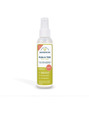 Wondercide Flea Tick And Mosquito Control Spray 4 oz.-Lemongrass