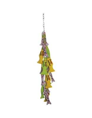 Duckyworld Yeowww! Stringer OFish (4 Ea. Pollock, Green, Yellow Fish Plus Free Fish Stringer)