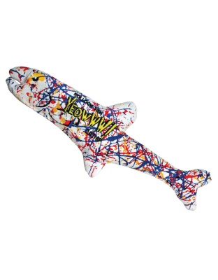 Yeowww! Pollock Fish Catnip Toy Multi-Color 1ea/11 in